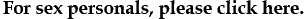 Personals Ads